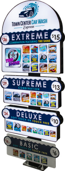 Promotional Signs - TSS Car Wash Equipment